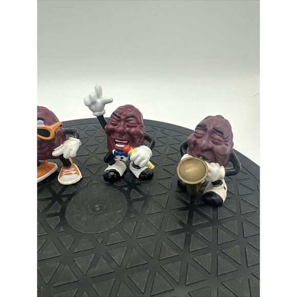 Set Of 4 1987 Vintage California Raisins Figurines - Picture 3 of 8